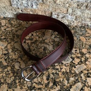 Pop Suede Leather Belt JOHN VARVATOS